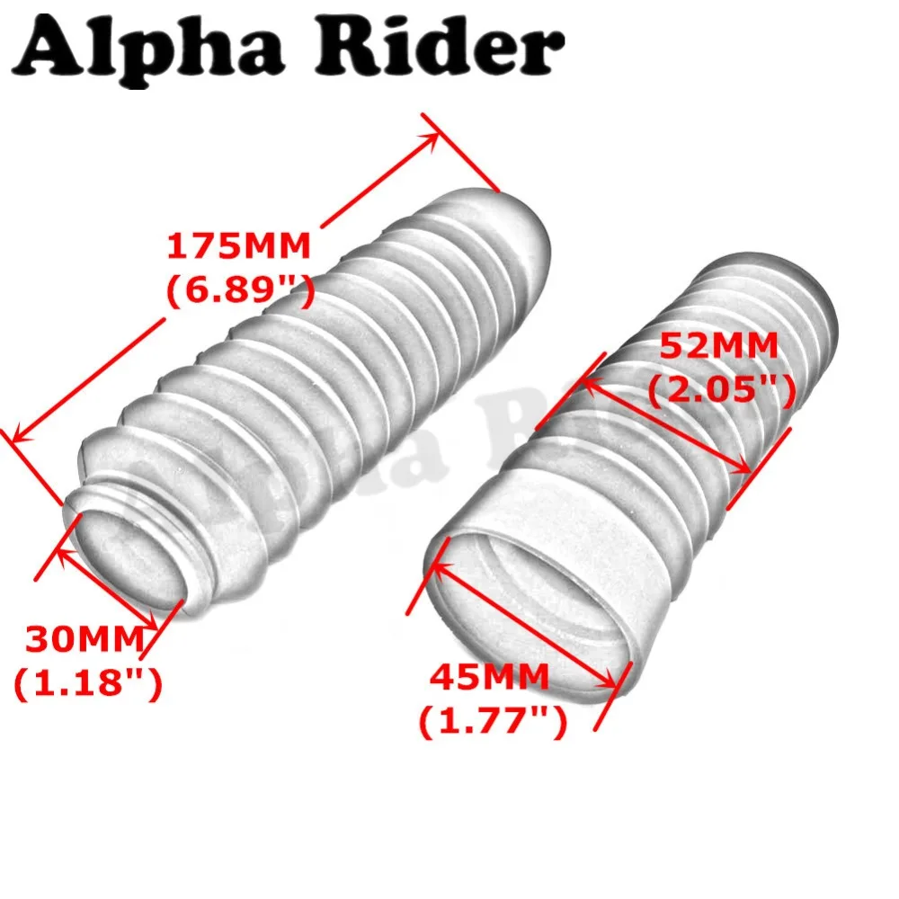 TW 200 225 резиновая Передняя бампер Защита вилки защита покрытия гетры Gator сапоги для Yamaha TW200 TW225 Honda CB400SS Suzuki VV200