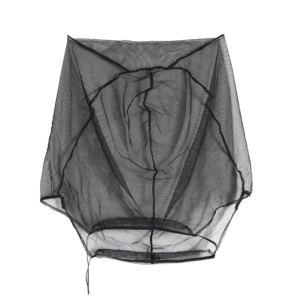 

1pc Camping Protector Mesh Fishing Cap Face Prevention keeping Insects Outdoor Sunshade Lone Neck Head Cover Travel Mosquito Net