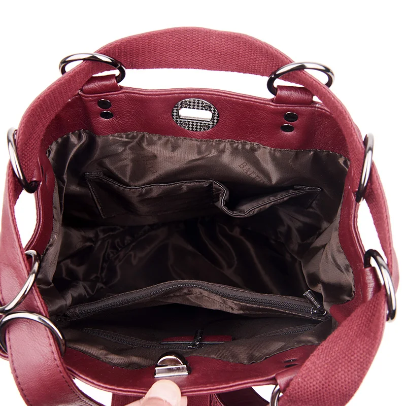 Женские кожаные рюкзаки, многофункциональная Женская винтажная сумка на плечо, женский рюкзак, большая Вместительная дорожная сумка, сумка для путешествий