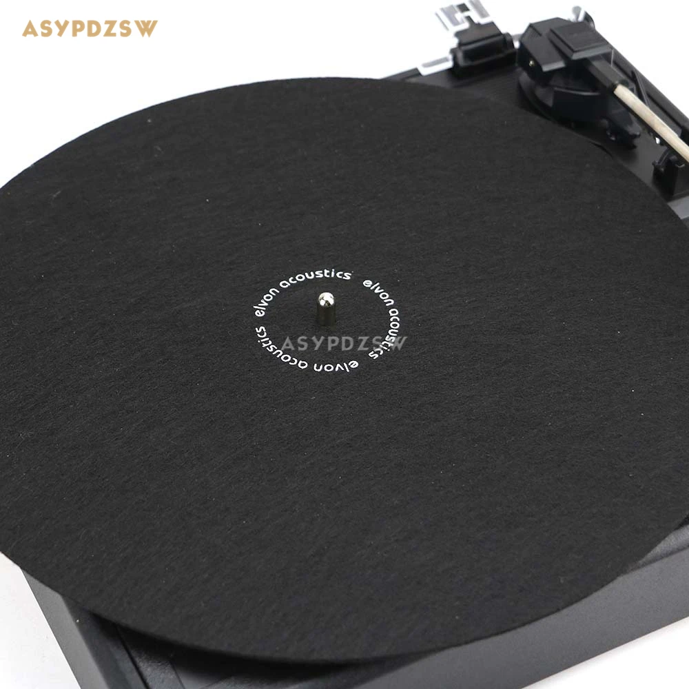 Виниловый проигрыватель elvon 12 ''LP шерстяной коврик для записи антистатический