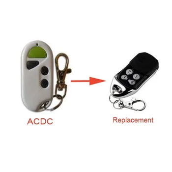 

10pieces ACDC 433mhz replacemnet remote control garage gate fob rolling code Very good