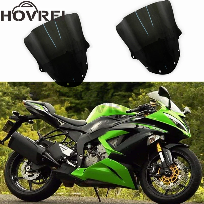 Ветровое стекло для мотоцикла Kawasaki ZX6R zx6r 636 2009 2010 2011 2012 ветровое аксессуары