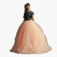 Красивые пышныевюбки из тюля свадебная пачка юбка Бальные уникальные платья Высококачественные макси юбки женская одежда для торжественных вечеринок