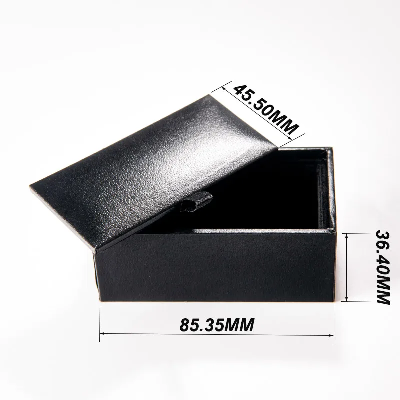 

New Arrival Cufflinks Box Jewelry Gift Boxes Cuff Link Storage Case Craft Badge Display Cuff Button Packaging