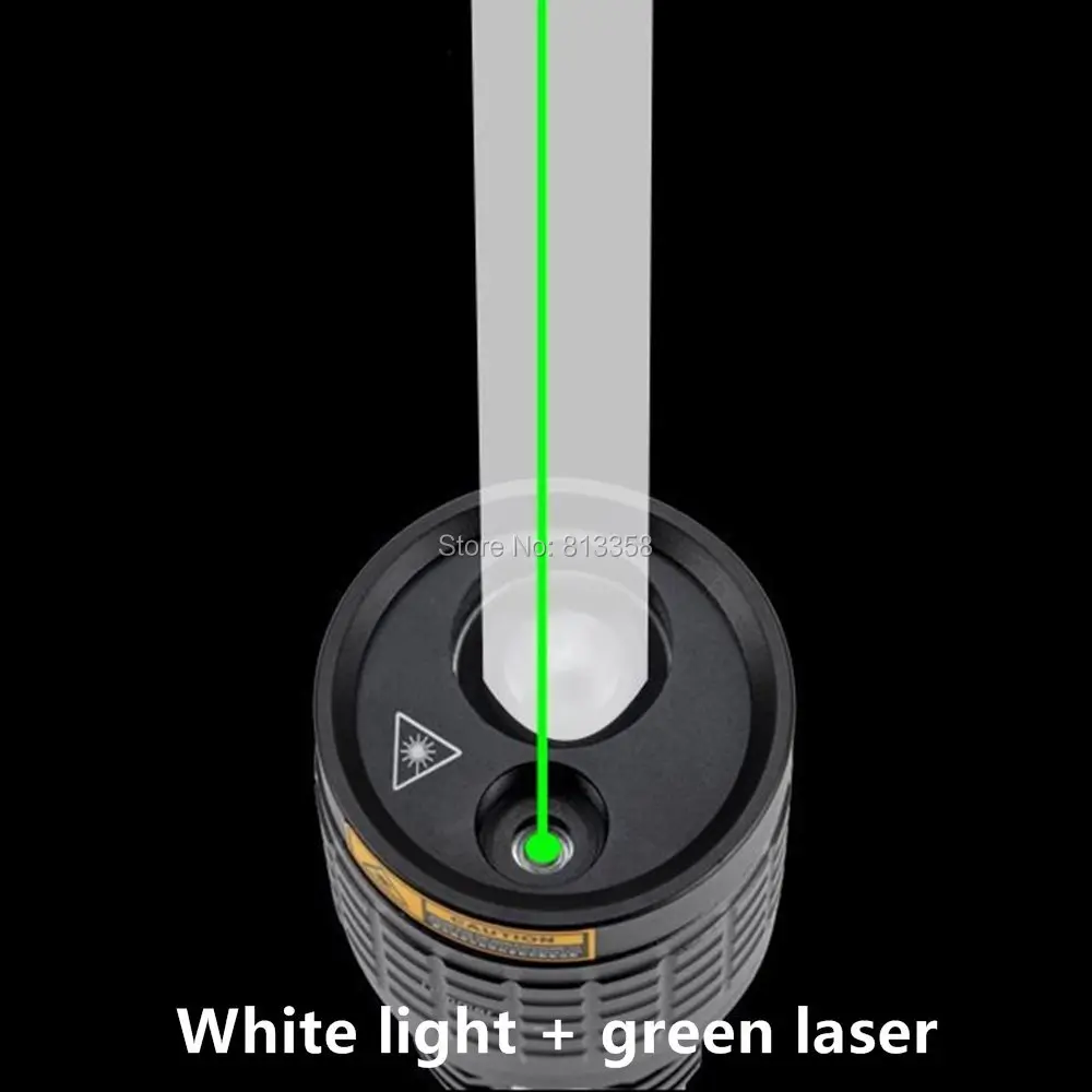 AloneFire 08-1 вспышка светильник ультра яркий высокий люмен выход светодиодный зеленый лазерный указатель Охота лазер вспышка светильник фонарь