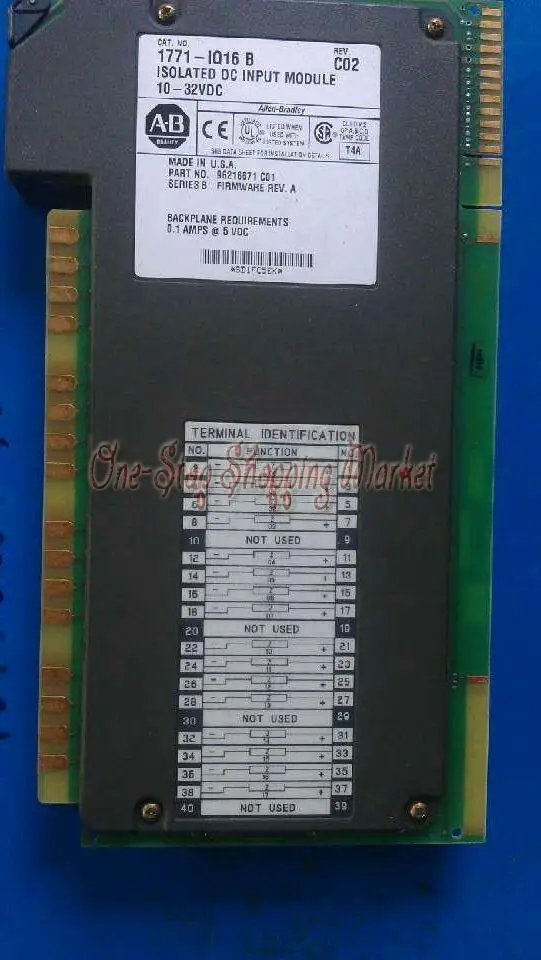 

New Original Programmable Logic Controller 1771-IQ16 PLC 16 Number of Inputs Digital AC/DC Input Module