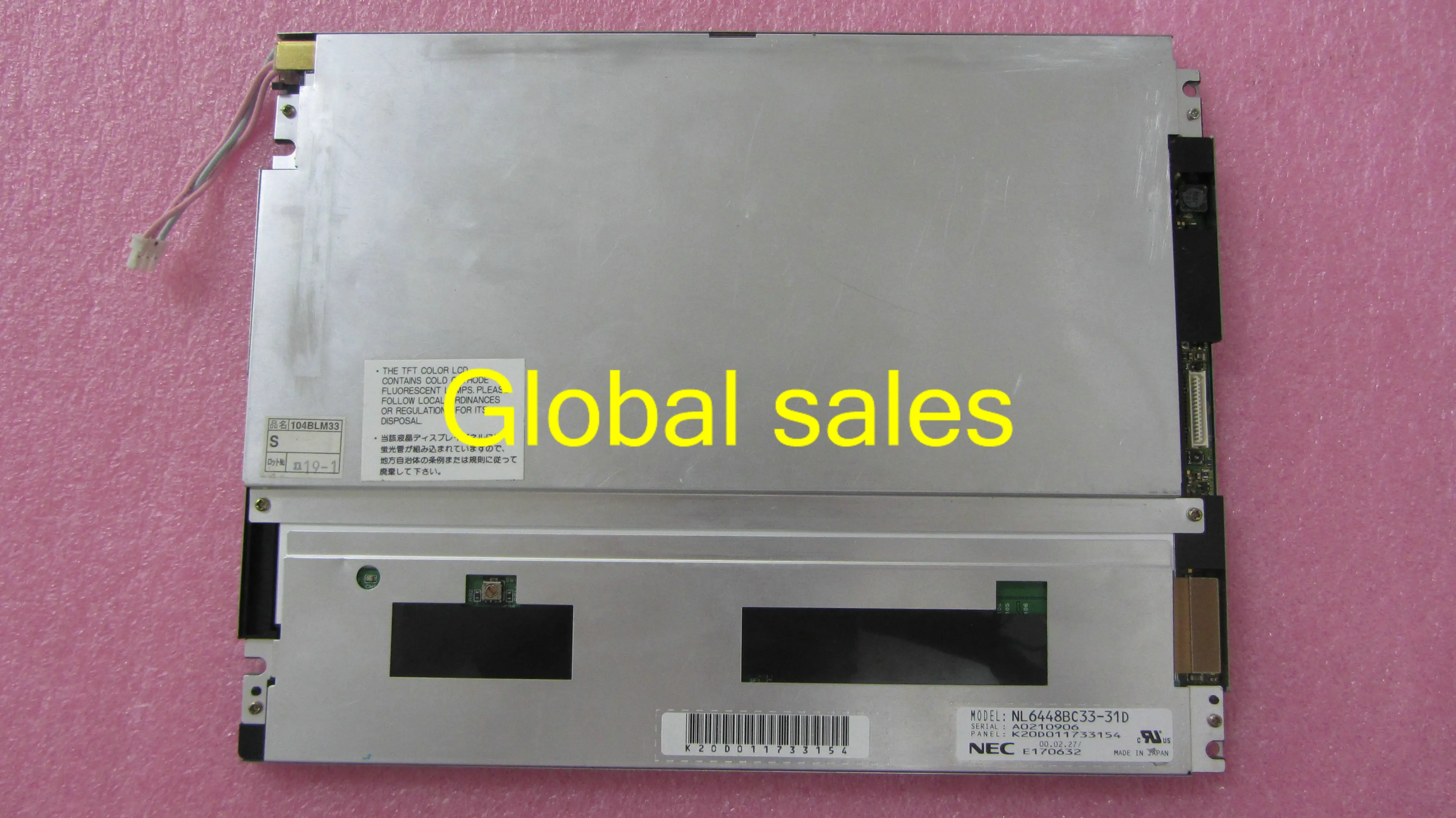 LCD Display NL6448BC33-31D tested ok with warranty and good quality |