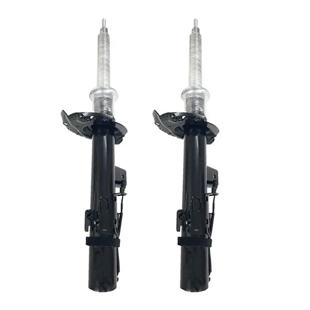 Rear Left & Right Pair Air Suspension Shock w/ Sensor Fit for Range Rover Evoque 2012 2016