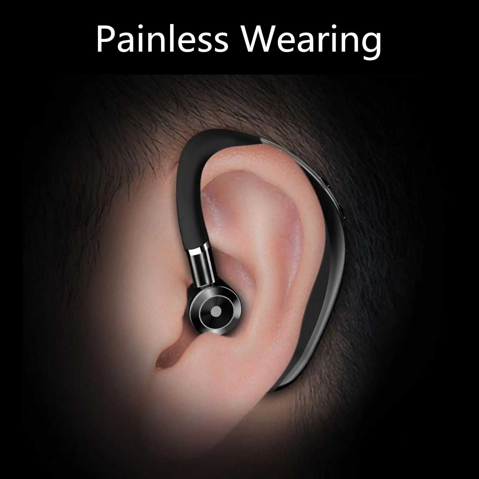 Wireless Bluetooth Headphone Sport Earphone Stereo Headset Hadsfree Calling for Samsung S10 S9 S8 iPhone Motorola E G LG V40 V30