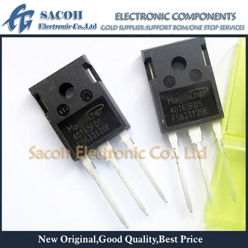 

Free Shipping 10Pcs MBQ40T65FDS 40T65FDS 40T65QES 40T65FDH TO-247 40A 650V Field Stop IGBT