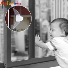 Детский замок безопасности для раздвижной двери, окна, замок для защиты от детей, ящик для шкафа, дверь шкафа, шкаф, анти-зажимные крылья, детский замок безопасности