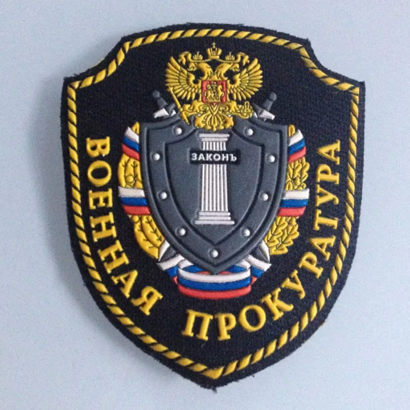 Original RU Military Patches For Clothing Backpack Badges Armband