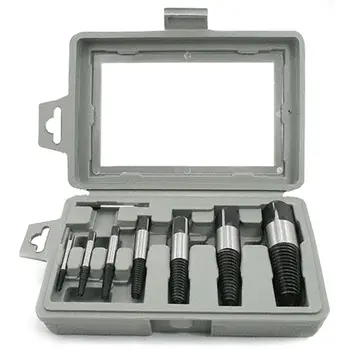 

Broken Head Screw Extractor 8 Piece Set Bolt Extractor Broken Head Screw Extractor Take Screw Tool Set