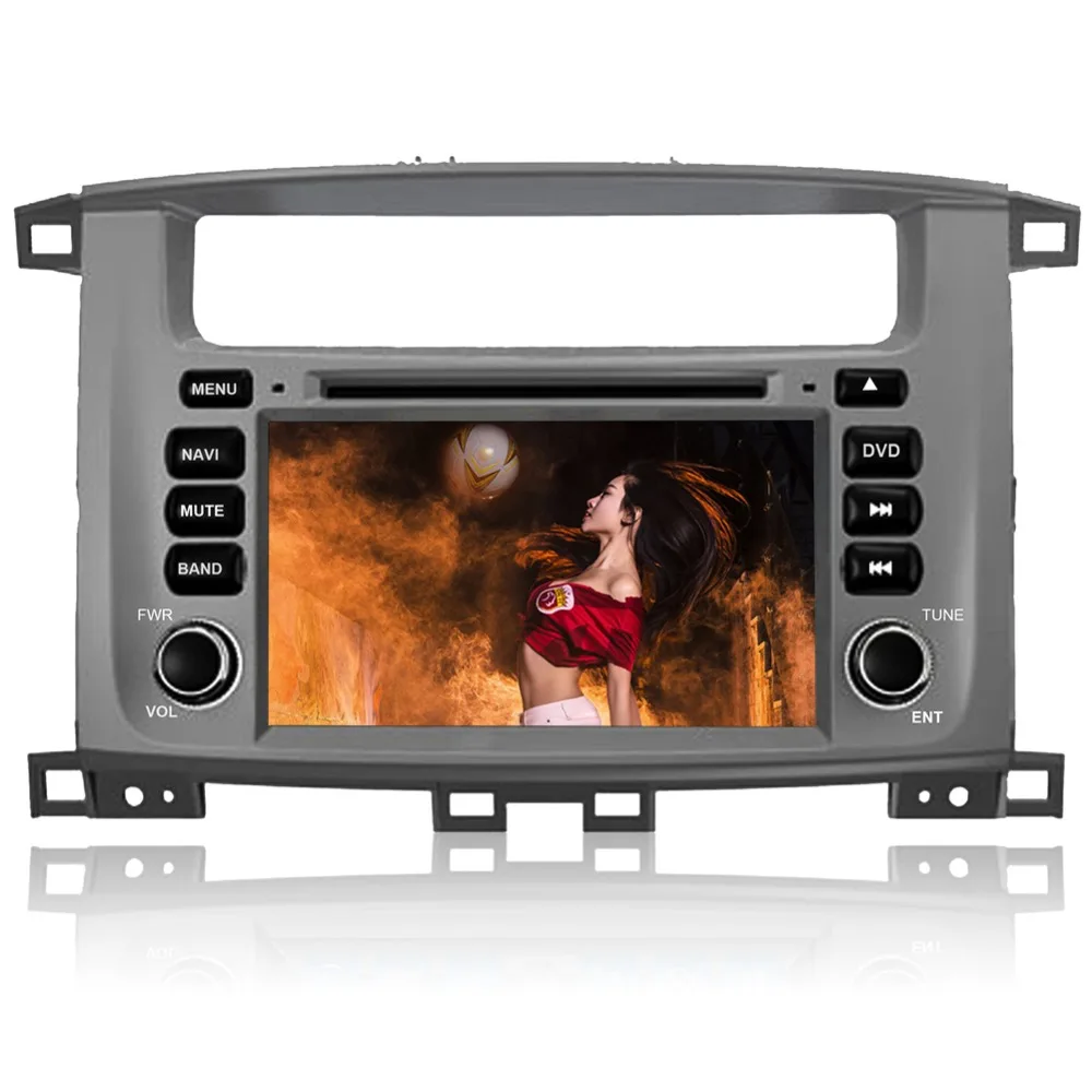 Clearance 7" HD 4 Core Android 6.0 Car DVD GPS Radio Video Stereo Navigation Player for Toyota Land Cruiser Landcruiser 100 DVR TPMS 0 Clearance 7" HD 4 Core Android 6.0 Car DVD GPS Radio Video Stereo Navigation Player for Toyota Land Cruiser Landcruiser 100 DVR TPMS 0