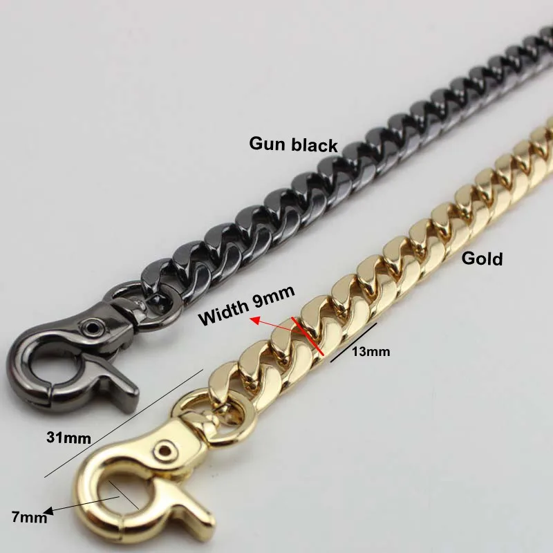100/120/130cm 9mm Width High Quality Plating Cover Wholesale Chains Bags Purses Strap from DIY Accessory Factory Directly Hard 100/120/130cm 9mm Width High Quality Plating Cover Wholesale Chains Bags Purses Strap from DIY Accessory Factory Directly Hard