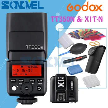 

Godox TT350N 2.4G HSS 1/8000s TTL GN36 Camera Flash Speedlite+X1T-N Transmitter for Nikon D7500 D7200 D5600 D5500 D750 D3400 D4s