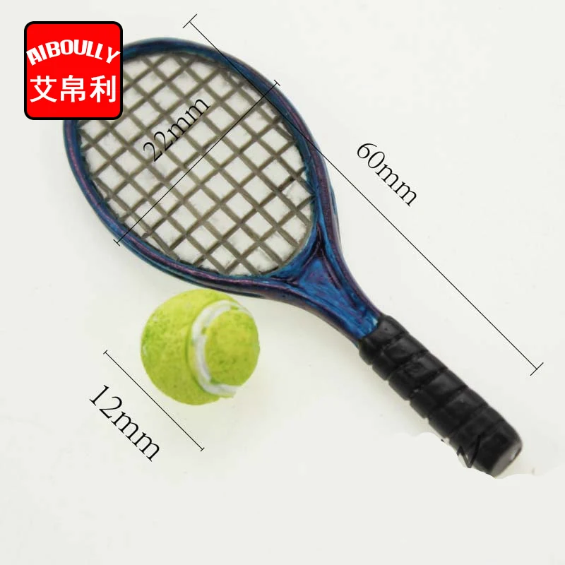 Buy 10PCS Dollhouse Miniature 112 Toy Sport Tennis