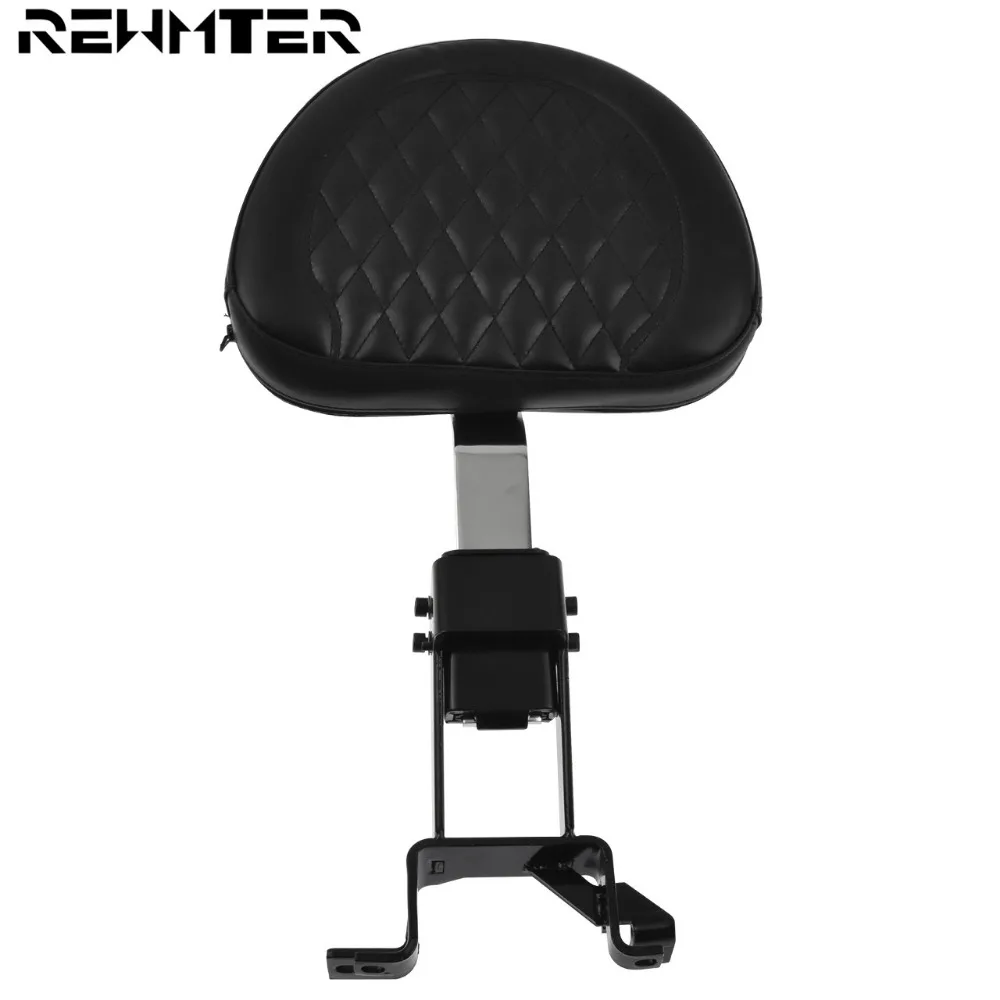 

Motorcycle Seat Black Diamond Backrest Sissy Bar For Indian Chieftain Electroplating Comfortable Motorcycle Seat Cafe Racer