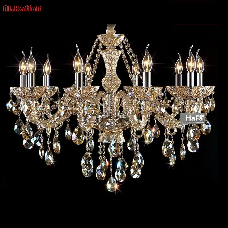 Современные Роскошные хрустальные лампы люстра с кристаллами|lamp equipment|lamp skylamp