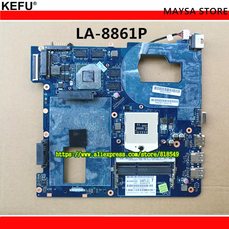 Подходит для samsung NP350 NP350V5C 350V5X Материнская плата ноутбука QCLA4 LA-8861P BA59-03541A BA59-03397A DDR3 HD 7600 м GPU тест