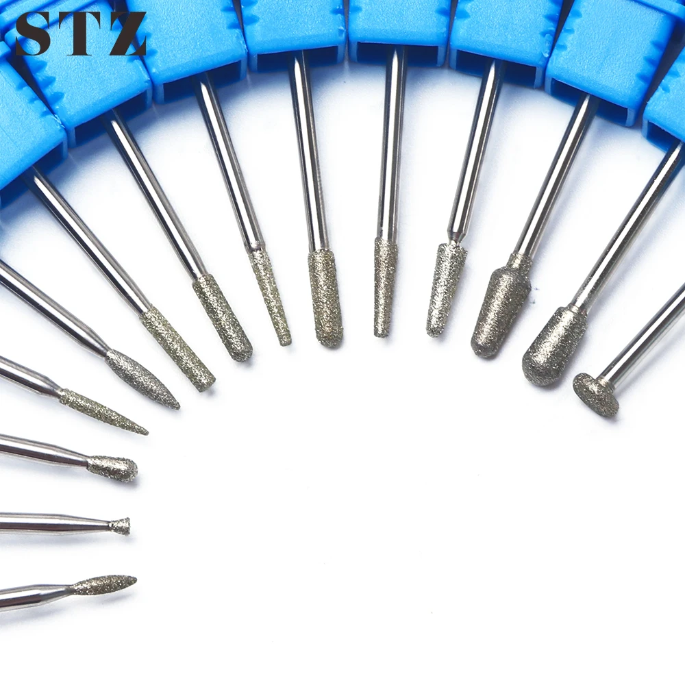 

STZ 14 Type/set Milling Manicure Cutters 3/32'' Nail Drill Bits Nail Polish Cuticle Remover Manicure Accessories Tools JG18-31-1
