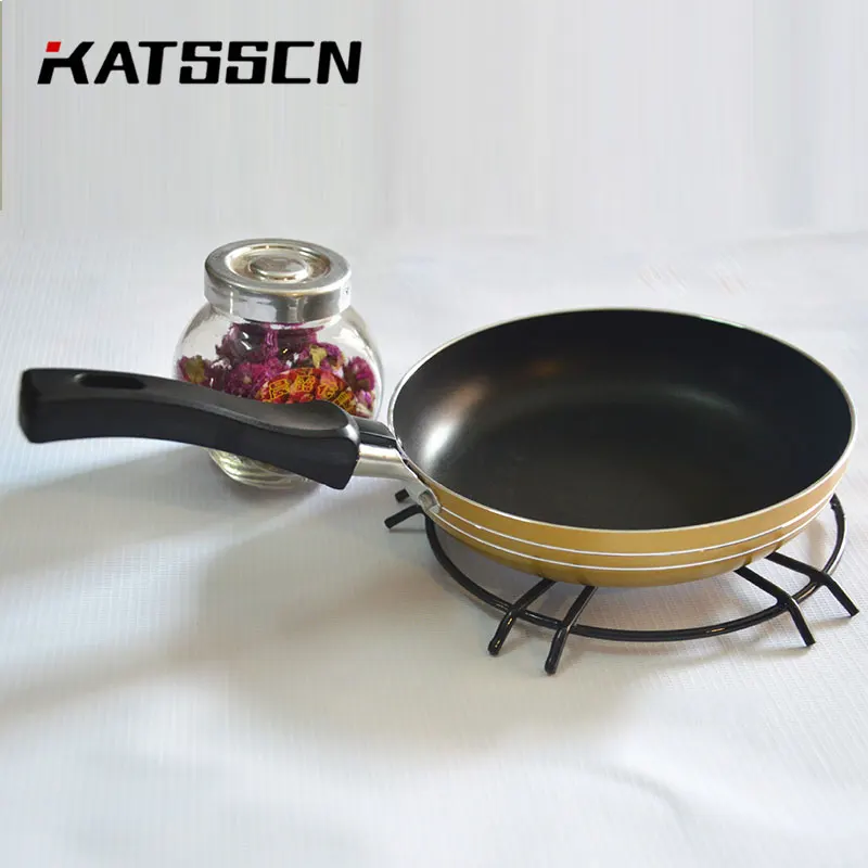 

16cm Smokeless Non-stick Frying Pan Multi-function Love Omelette Pot Kitchen Tool Korean Flat Bottom Aluminum Pan Randomly 206