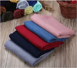 H1 высокого качества однотонные хлопковые visose Хиджаб wrap платки шарфы шарф 180*90 см можно выбрать цвета длинные платки