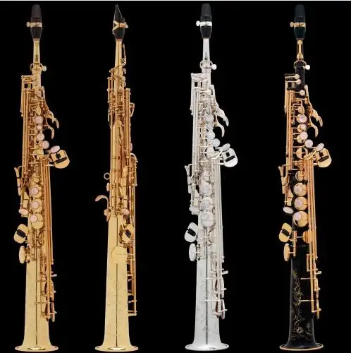 

Brand New France Henri Paris Professional Soprano Saxophone 803 Black Lacquer Musical Instruments Professional Sax Soprano 80III