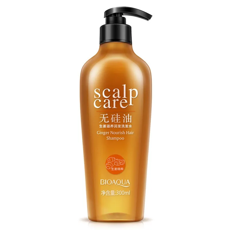 Hair Care Natural Ginger Nourishing No Silicone Oil Beauty Hair
