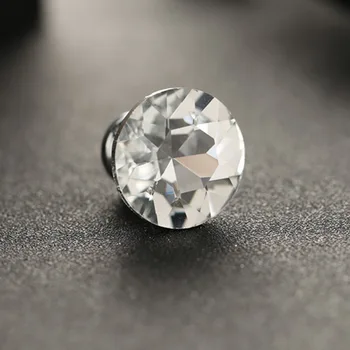 

4x White Crystal Glass Knobs Diamond Shape Cupboard Drawer Pull Door Kitchen Cabinet Wardrobe Handle Hardware