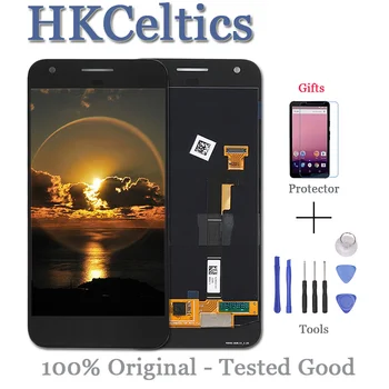

No Dead Pixel Original Display For HTC Google Pixel LCD Nexus S1 Display + Touch Screen Digitizer Replacement Parts Black White