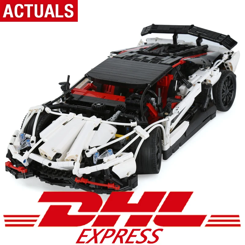 

23006 Genuine MOC Technic Series The Legoing Super Racing Car MOC-3918 Building Blocks Bricks Educational Toys Boy Gifts Model