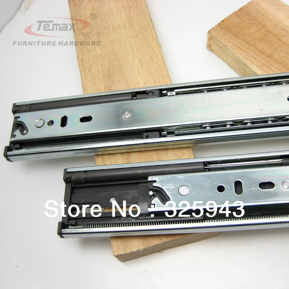 

NEW 12" Full Extension steel Ball Bearings Hydraulic Soft Close Drawer Slide Cabinet Glides Sliding Furniture