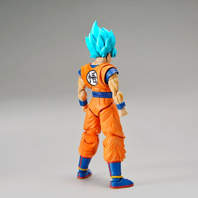 Подлинная фигурка Bandai Tamashii thons-rise стандартная сборка Dragon Ball Супер Saiyan God SS Son Goku модель Фигурка