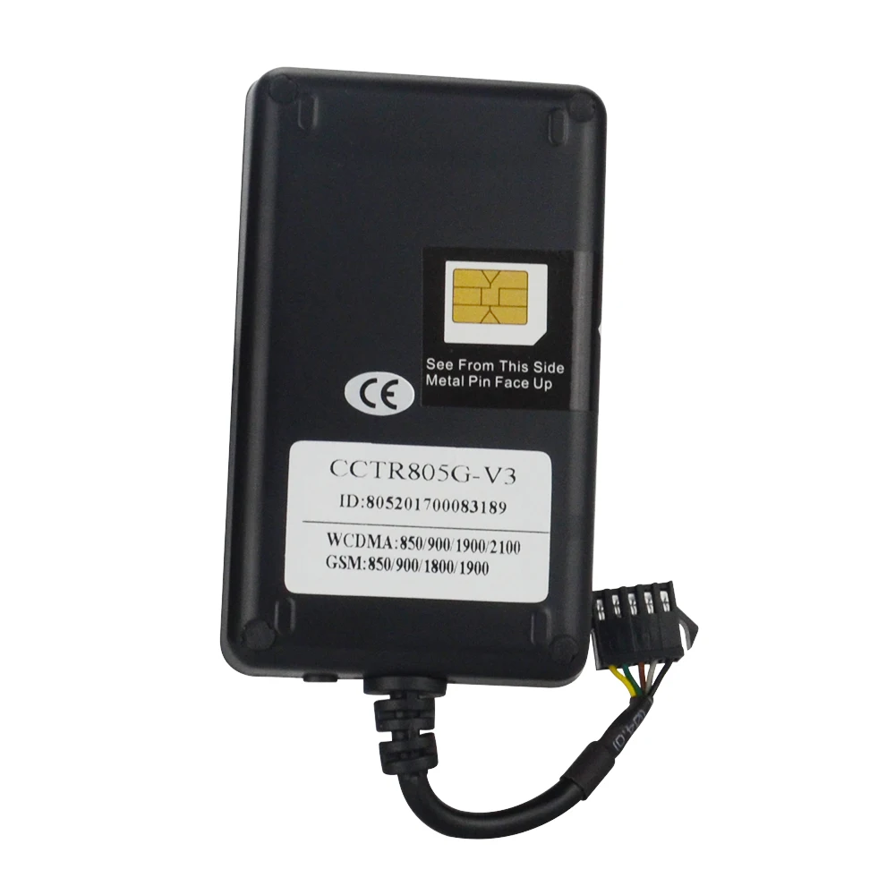 CCTR 805G в режиме реального времени 3G автомобильный gps трекер с модулем и 2G GSM / WCDMA