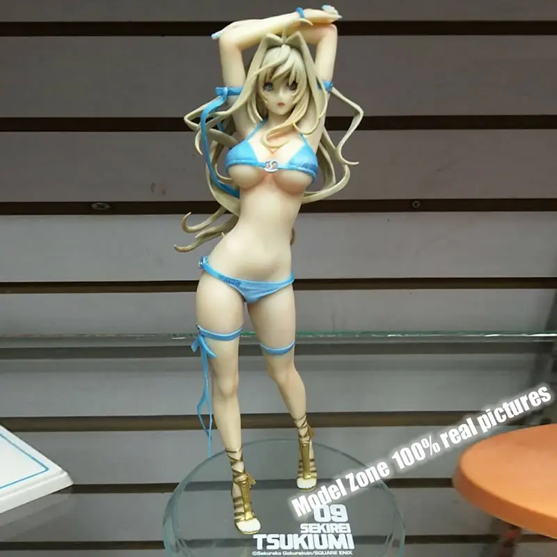Сексуальная фигурка японского аниме Sekirei Tsukiumi 1/7 весы бикини ver ПВХ экшн