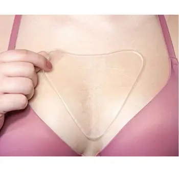 

Reusable Anti Wrinkle Chest Pad Medical Grade Silicone Invisible Chest Pad Anti-aging Eliminate And Prevent Chest Wrinkle