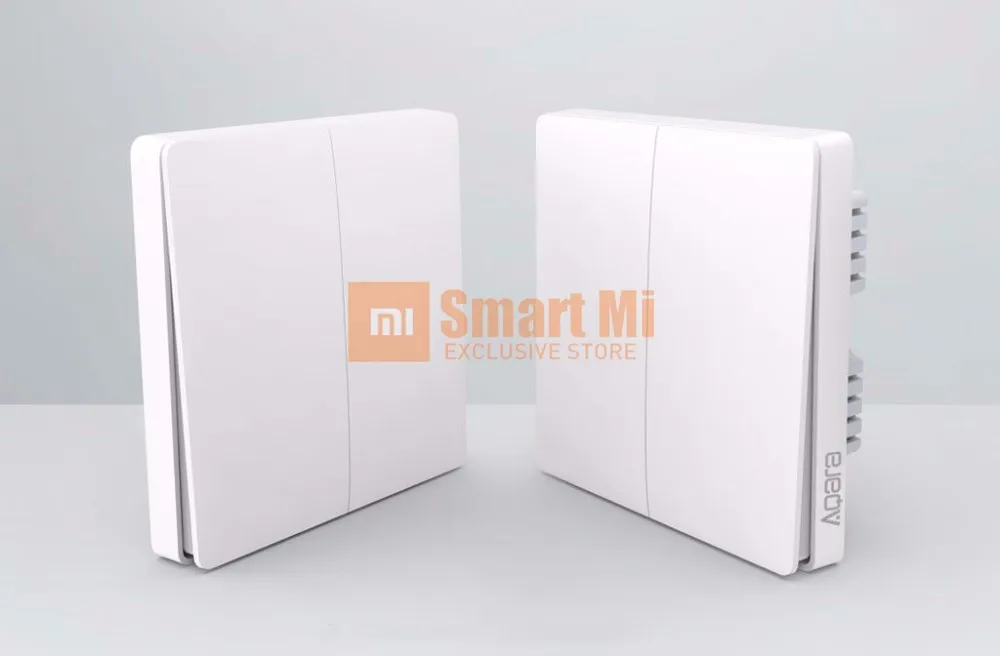 Умный светильник Xiaomi Aqara с беспроводным выключателем ZiGBee и настенным выключателем через приложение smartphone