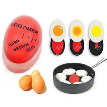 1pcs Egg Perfect Color Changing Timer Kitchen Timer Yummy Soft Hard Boiled Eggs Cooking Kitchen Helper hot search
