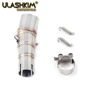 

Motorcycle Exhaust contact middle pipe for Kawasaki Z250 2008-2015 Ninja 300 2013-2016 Ninja 250R 2008-2016