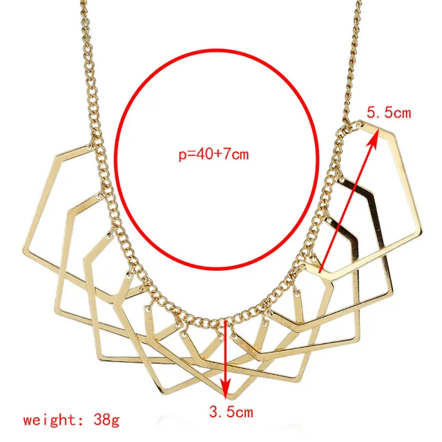 Фото женское массивное ожерелье lzhlq в богемном стиле колье чокер