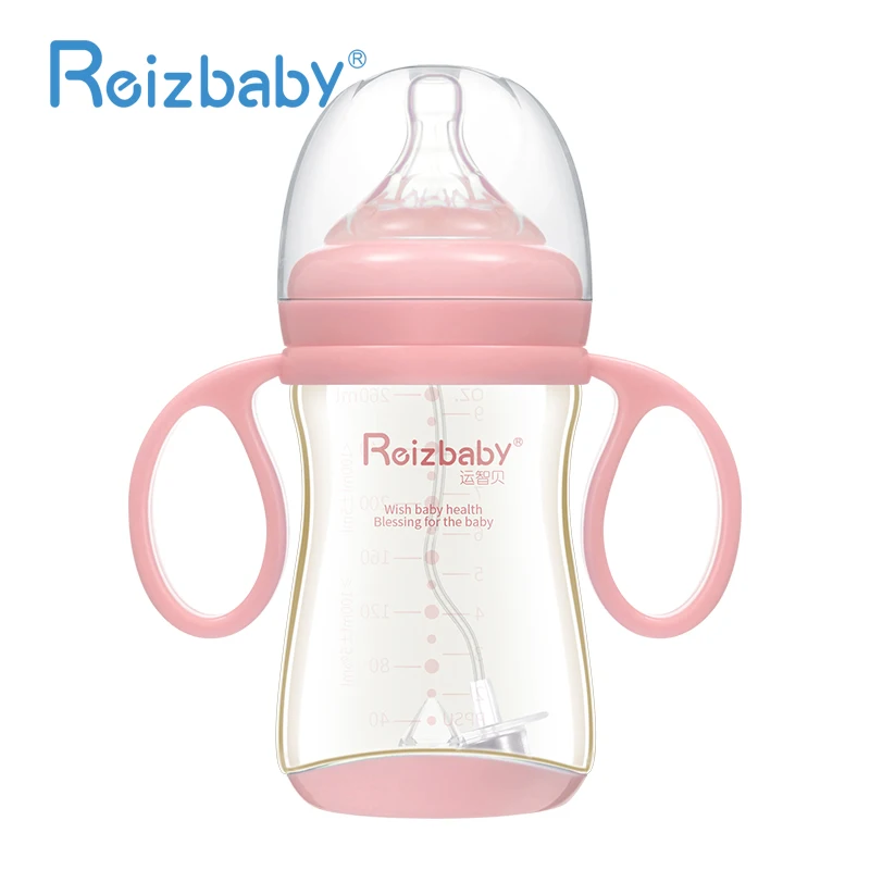 REIZBABY бренд дизайн Детские PPSU молочная бутылка 180 мл/280 мл - Цена: 