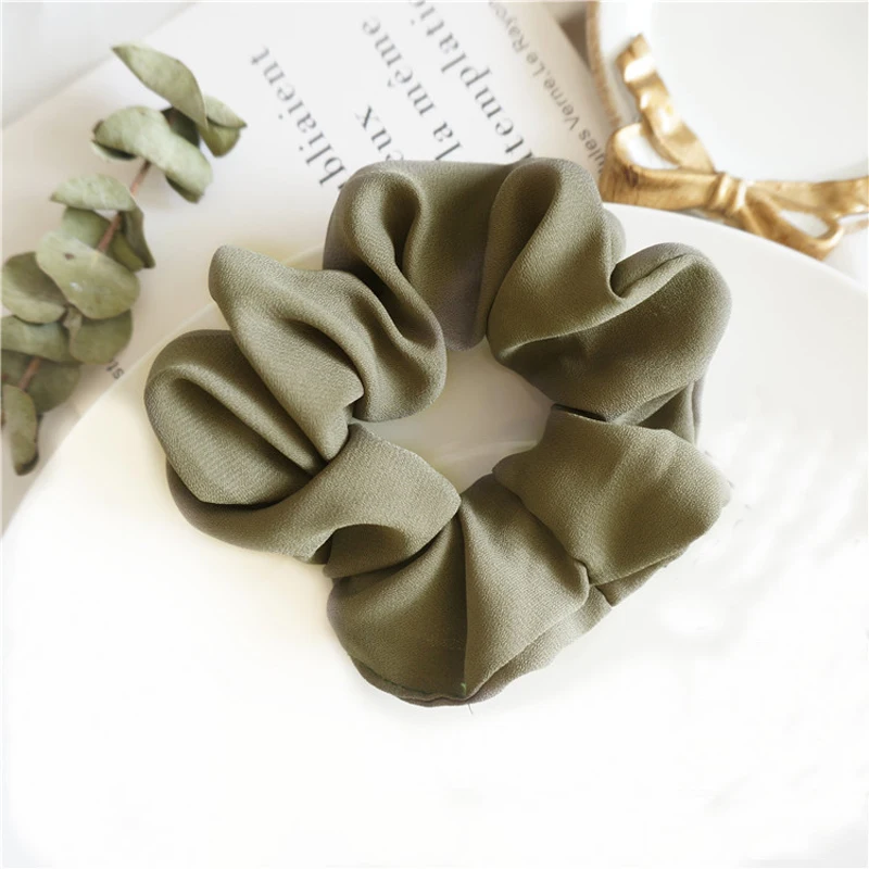 1 Pc Women Sweet Elastic Hair Ties Solid Color Hairbands Rings Rope Ponytail Holder Scrunchie Accessories Girls Headwear 2019 1 Pc Women Sweet Elastic Hair Ties Solid Color Hairbands Rings Rope Ponytail Holder Scrunchie Accessories Girls Headwear 2019