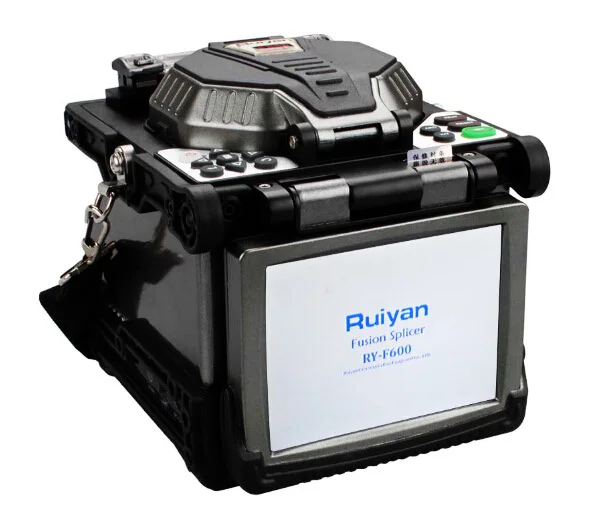 Ruiyan RY-F600P FTTH машина для сращивания Оптического Волокна Fusion Splicer с автоматической фокусировкой функция волоконно-оптического сращивания Mac