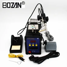 376D Автоматическая Оловянная Подающая машина 90 Вт ножной переключатель отправить оловянную постоянную температуру паяльная станция BOZAN заводская цена