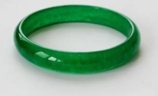 Chinese Real Green Jade Bangle Bracelet Diameter Of 60mm In Bangles Chinese Real Green Jade Bangle Bracelet Diameter Of 60mm
