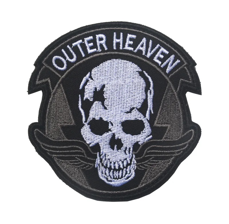MGS знак мира ходунки оборудование внешнее небо вышивка повязки патчи|armband patch|peace