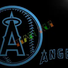 LA260-Анджелес Ангелы светодиодный неоновый Световой значок для домашнего декора