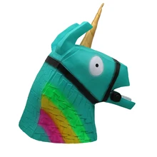 New Men Animals ainbow Unicorn Halloween Masks Latex Women Head Mask Cosplay Fortnite Horse Masks Unisex Costume Prop