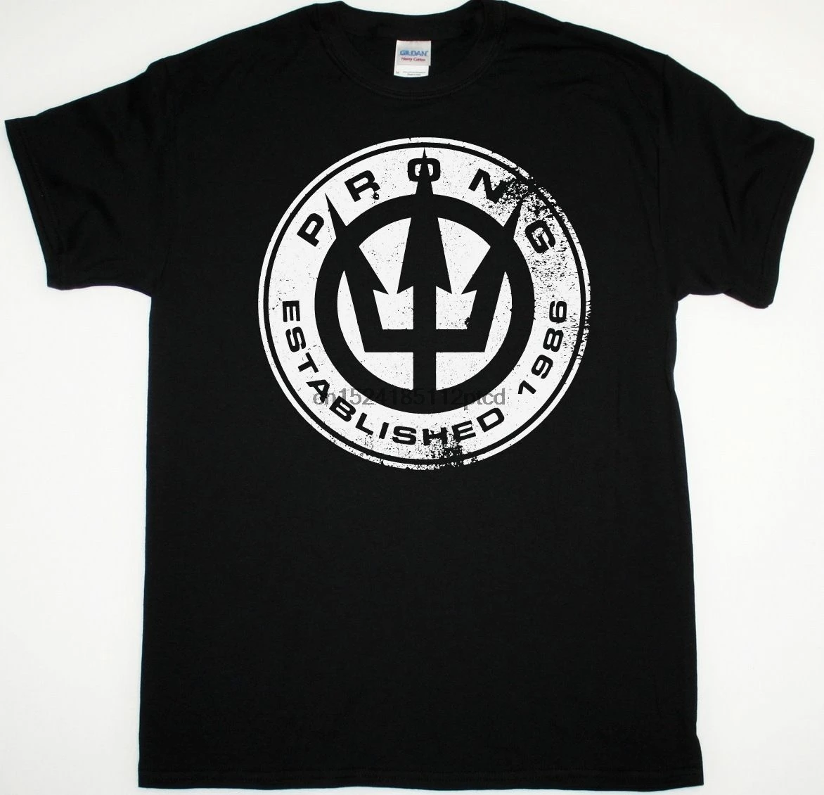 

PRONG ESTABLISHED 1986 BLACK T SHIRT GRIP INC. NAILBOMB CORROSION OF CONFOMITY